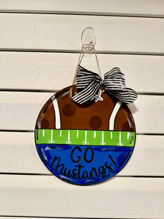 Football Door Hanger Workshop