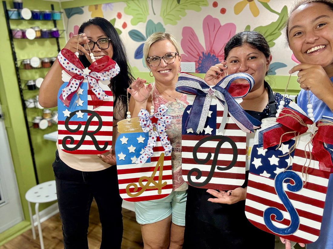 Patriotic Door Hanger Workshop