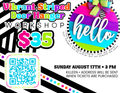 Vibrant Striped Door Hanger Workshop