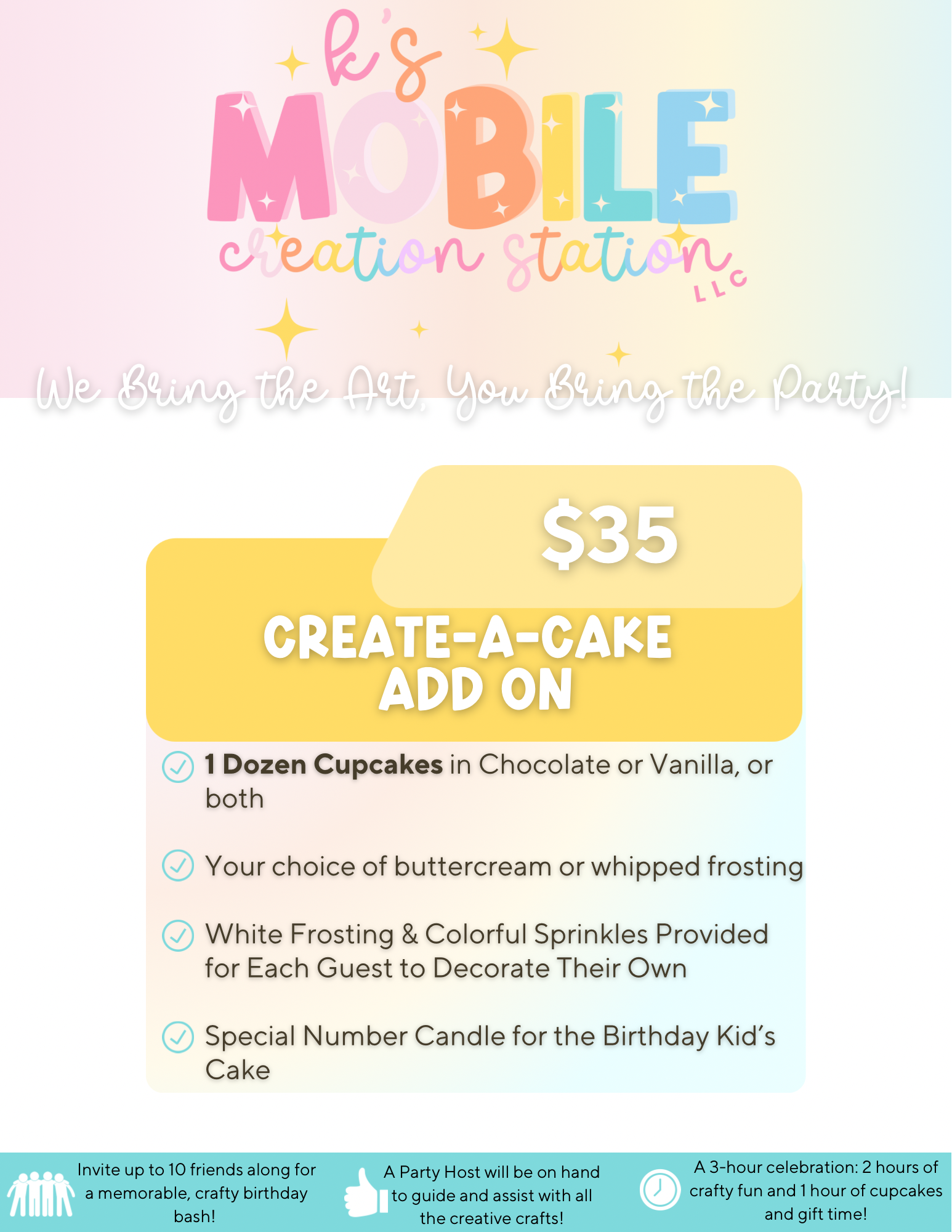 Create A Cake Add On