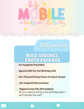Bold Strokes Package - Kid's Party